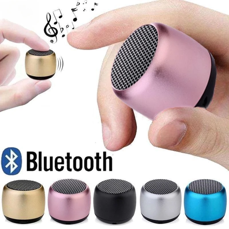 Mini Bluetooth Speaker Portable Metal Wireless | Inspire Uplift