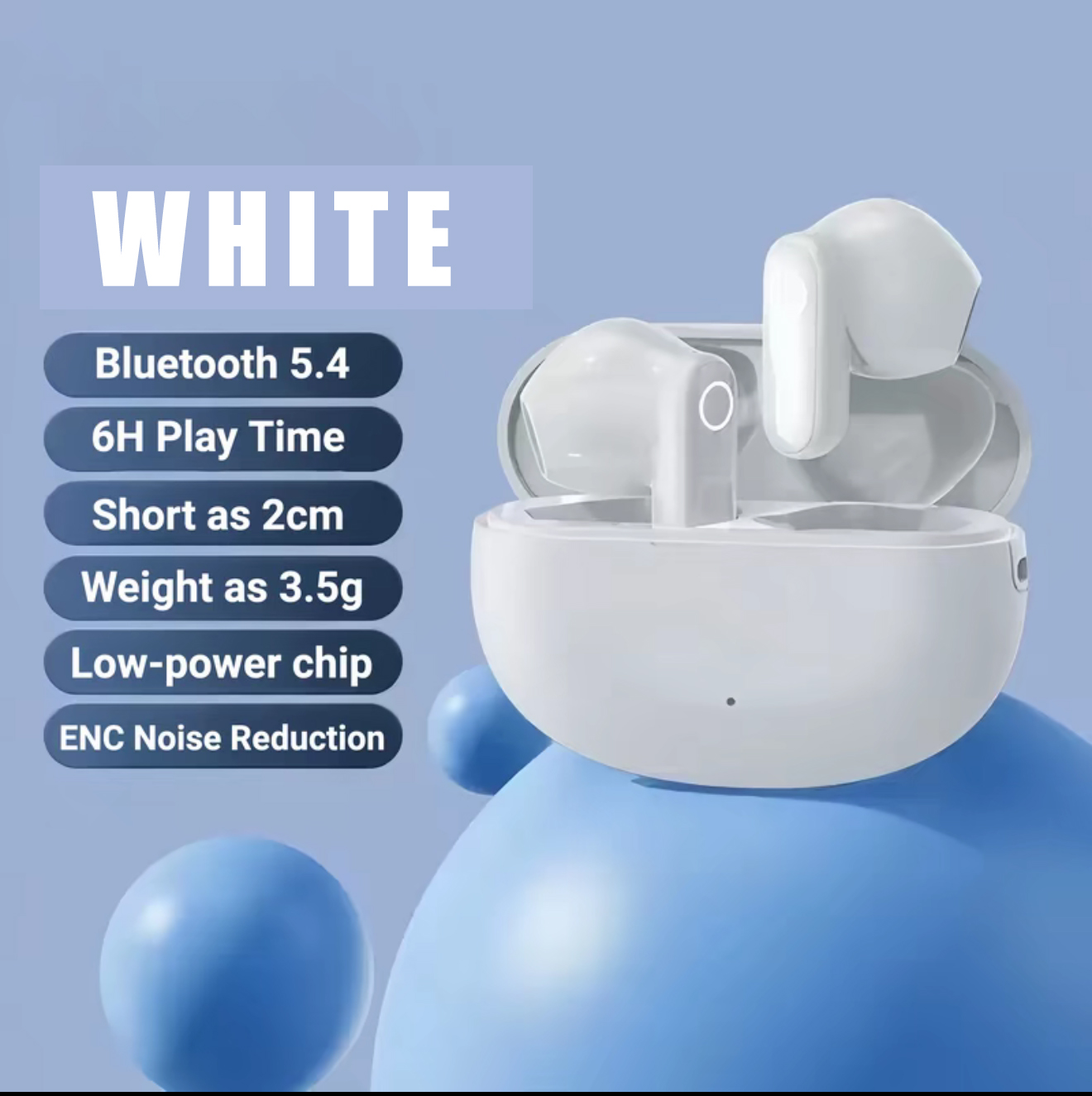 Comfort Mini True Wireless Earbuds Noise Cancelling Bluetooth Earbuds