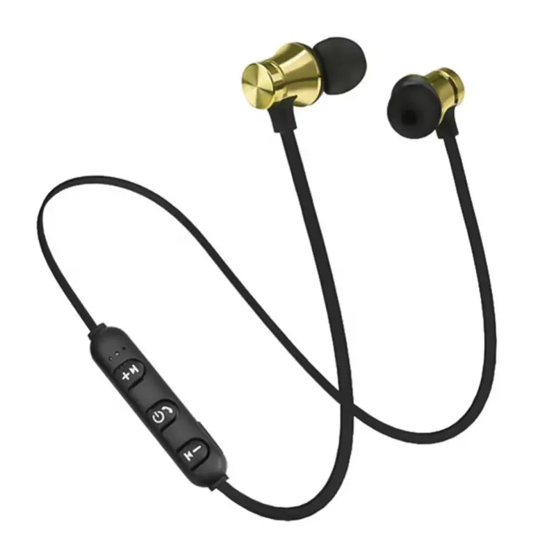 Magnetic Bluetooth Neckband Headphones with Mic for Sports and Everyday Calls