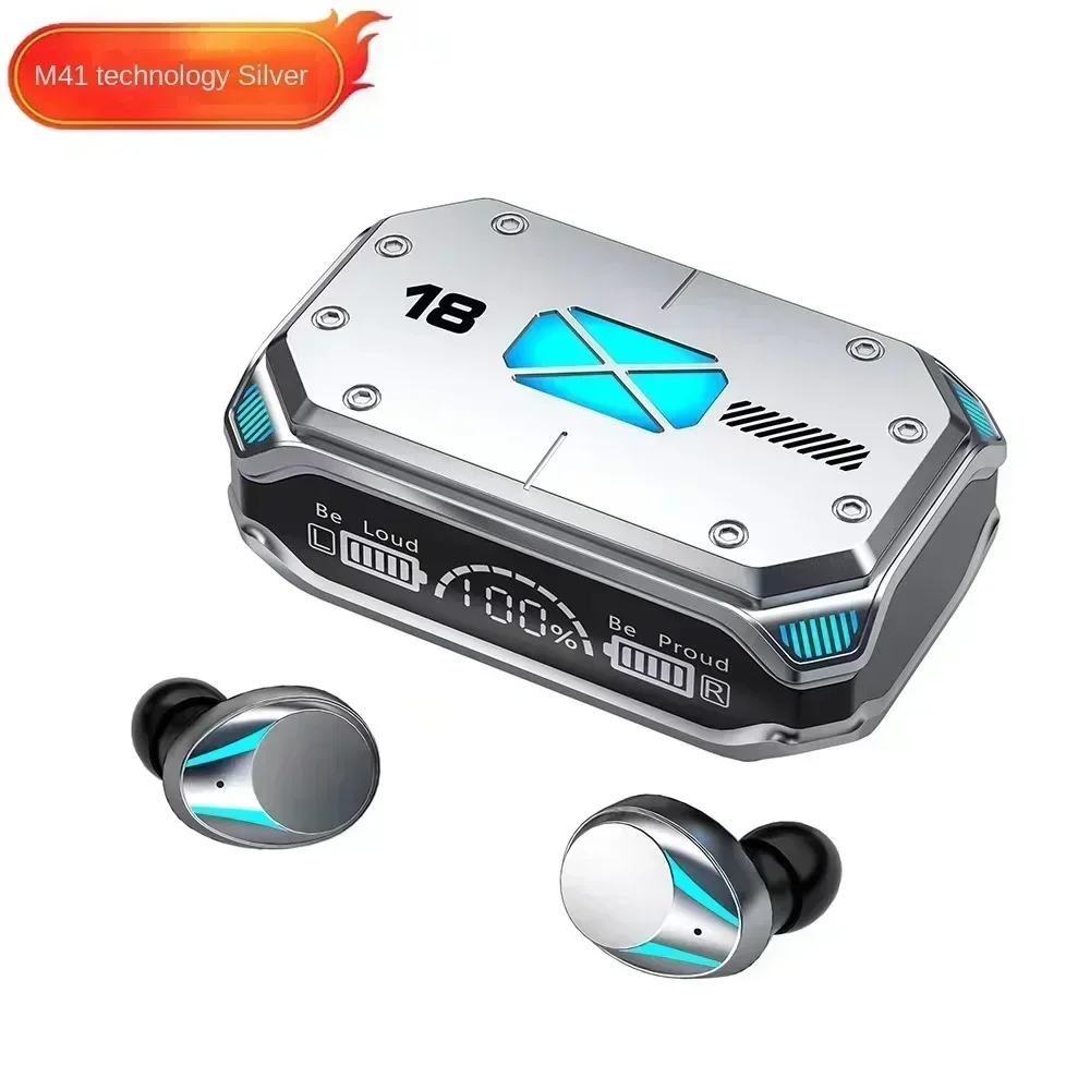 Smart Touch Wireless Earbuds with LED Display & Stereo Sound Bluetooth Earphones
