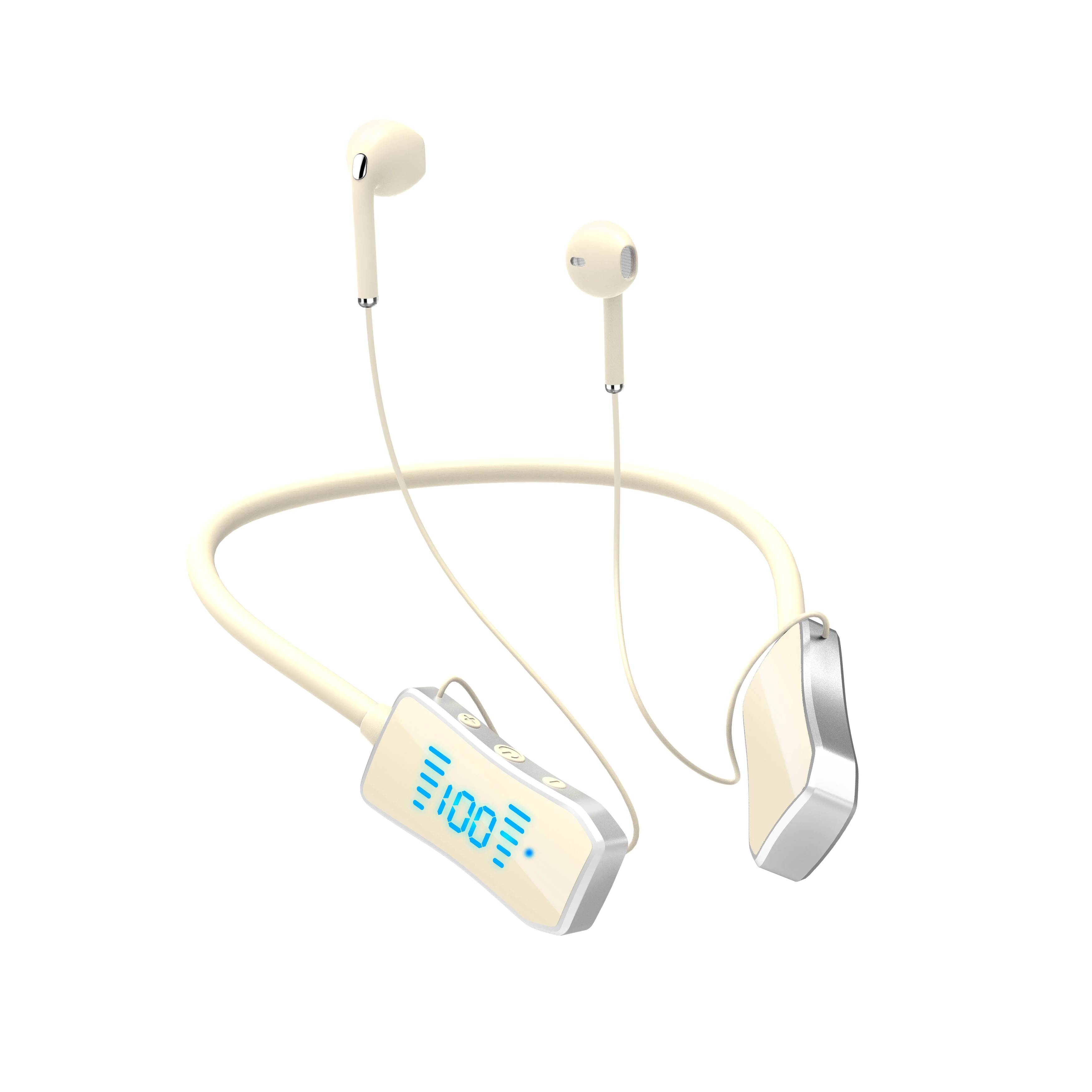 Premium Bluetooth Sport Headphones Wireless Neckband Earbuds with Mic & Waterproof Design