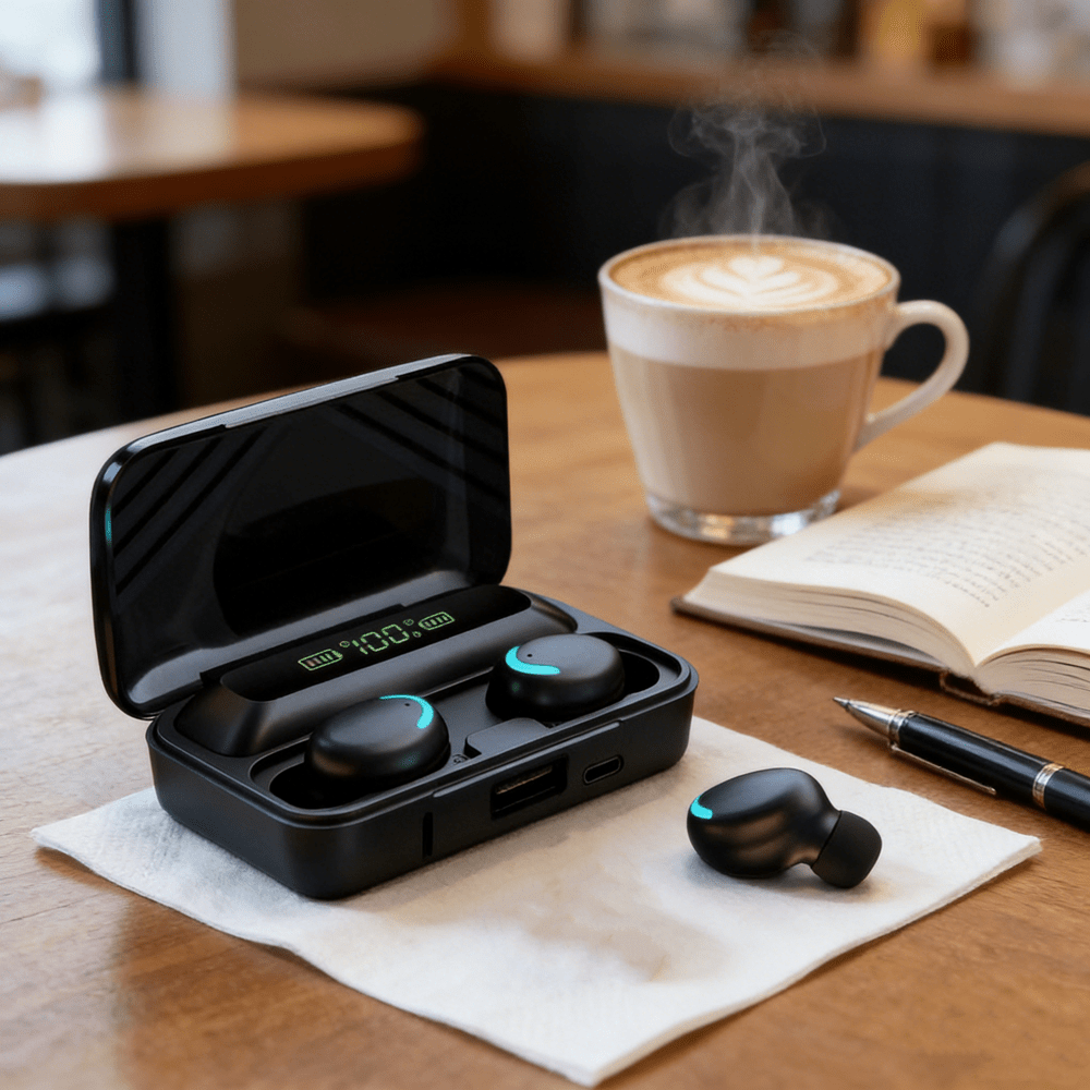 Pulse Audio Pro True Wireless Sport Earbuds with Deep Bass