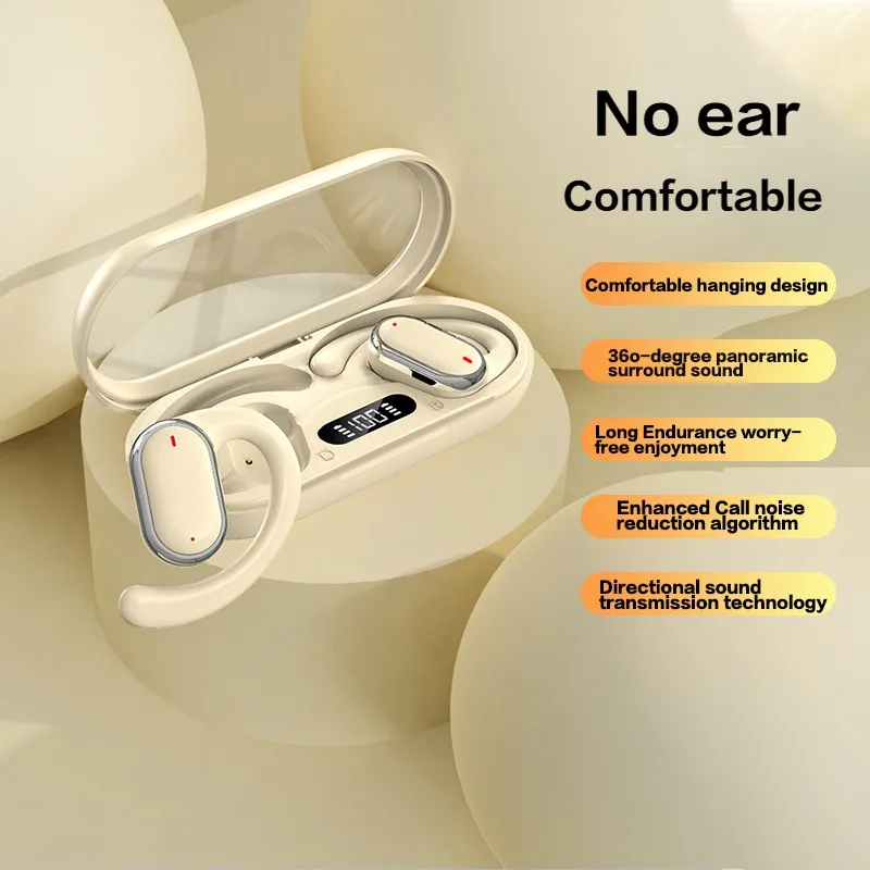 Waterproof TWS Bluetooth Earphones HiFi Stereo Wireless Sports Headphones with Mic for Smartphones
