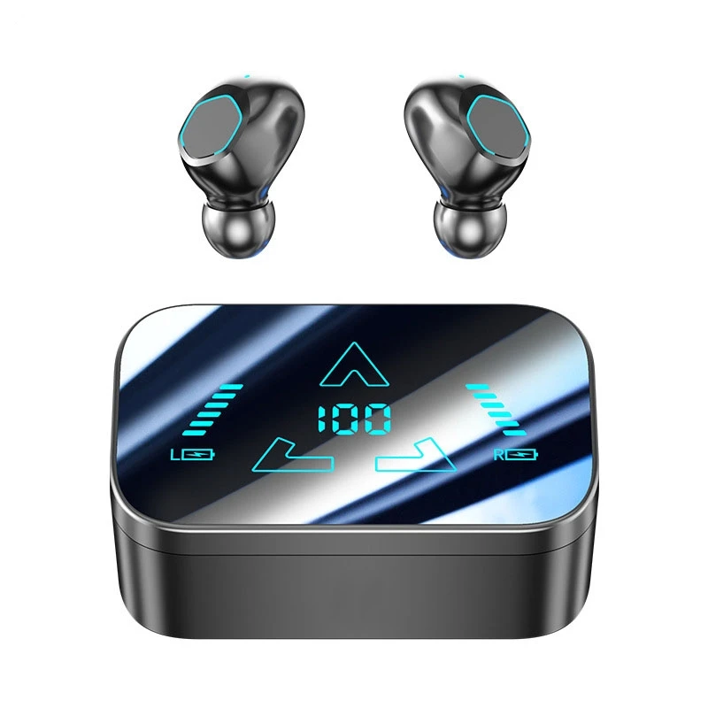 Premium True Wireless Earbuds Bluetooth HIFI Stereo with ENC & Power Display