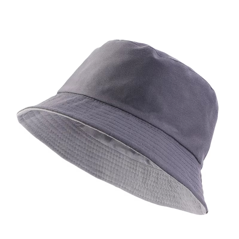 Breathable Unisex Cotton Sun Hat Summer Sun Protection Fisherman Style Bucket Hat