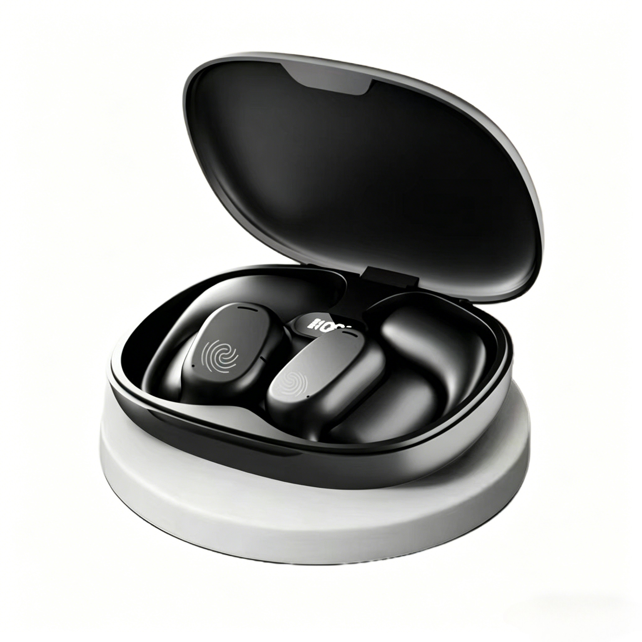 Portable Bone Conduction Bluetooth Earbuds Waterproof Outdoor Wireless Headset