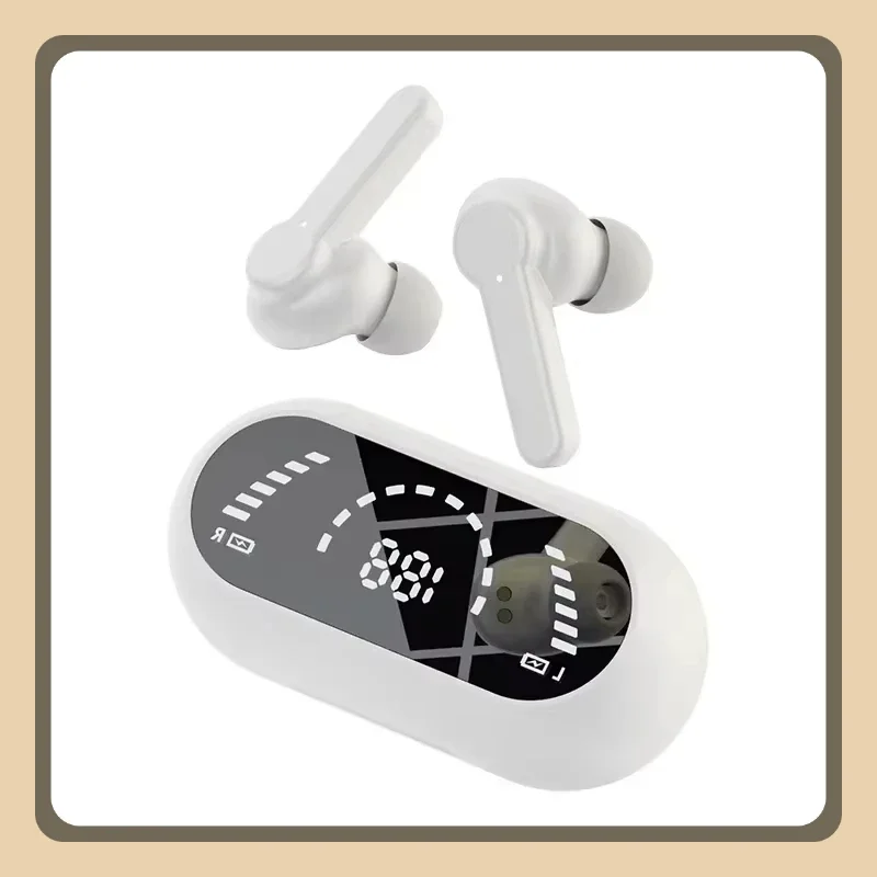 BassBoost Wireless Earbuds with Bluetooth for Sport and Gaming