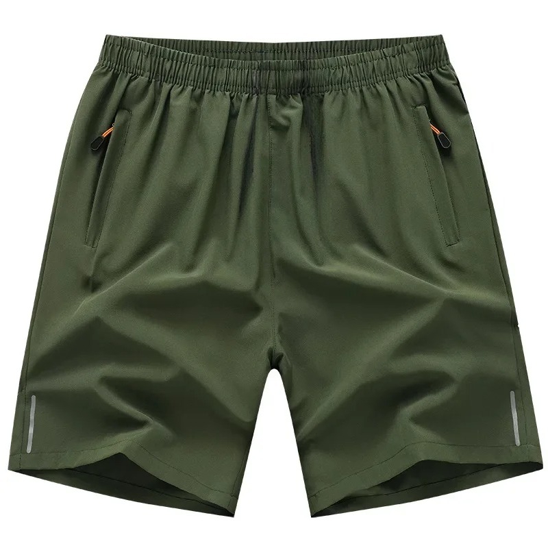 Mens Ice Silk Quick Dry Running Shorts for Gym Beach and Summer Fitness