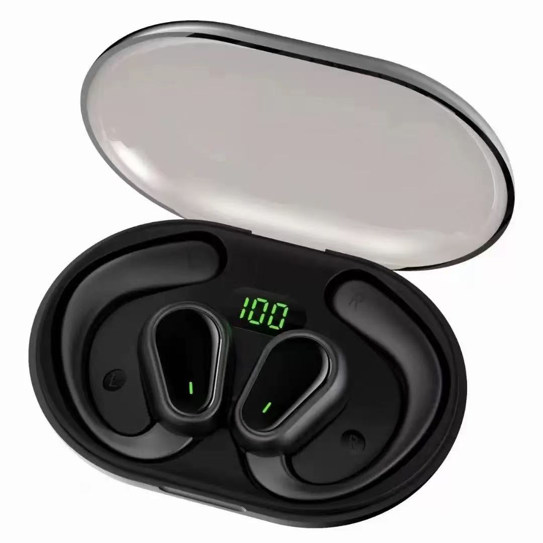 LED Display Sport Wireless Earbuds with HD Mic and HiFi Stereo Sound