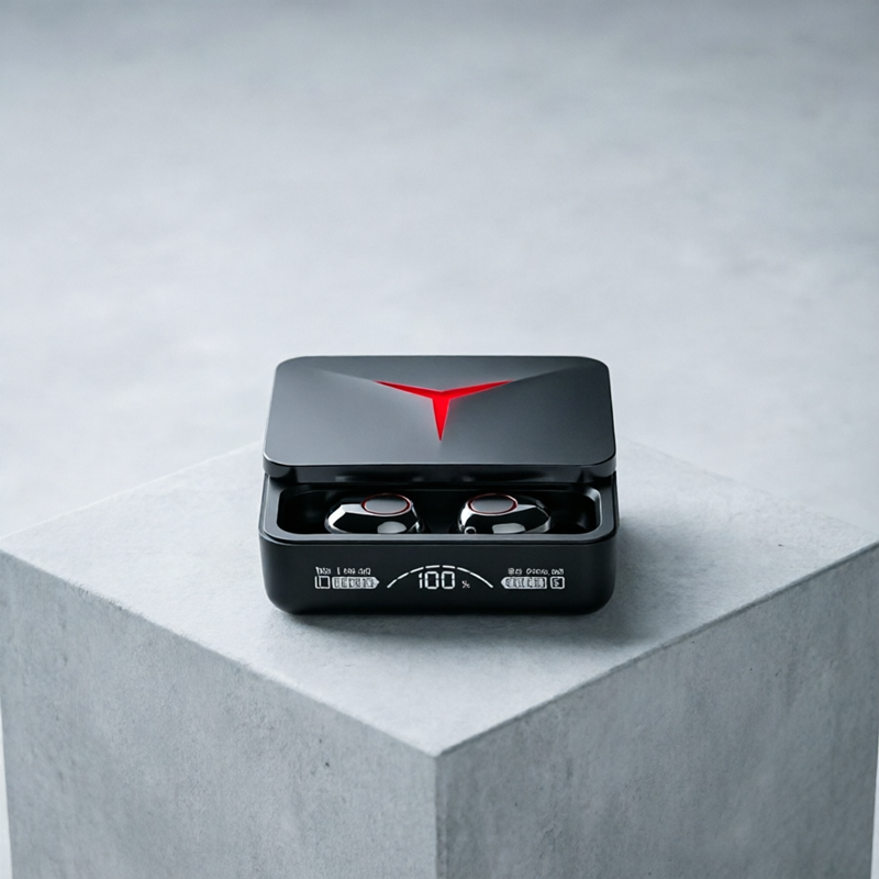 TWS Wireless Bluetooth Gaming Earbuds with Sport Design and Clear Sound