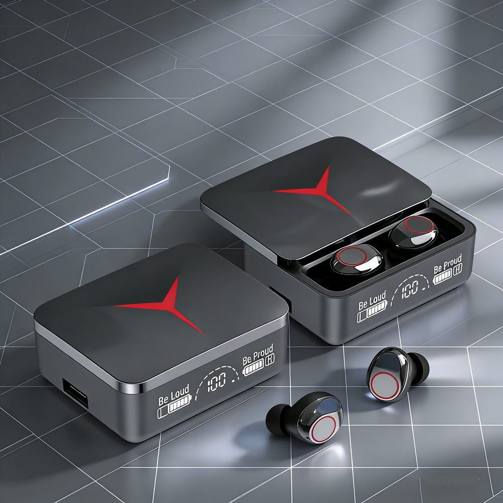 Bluetooth Wireless Gaming Earbuds Sport Headphones with Stereo Sound