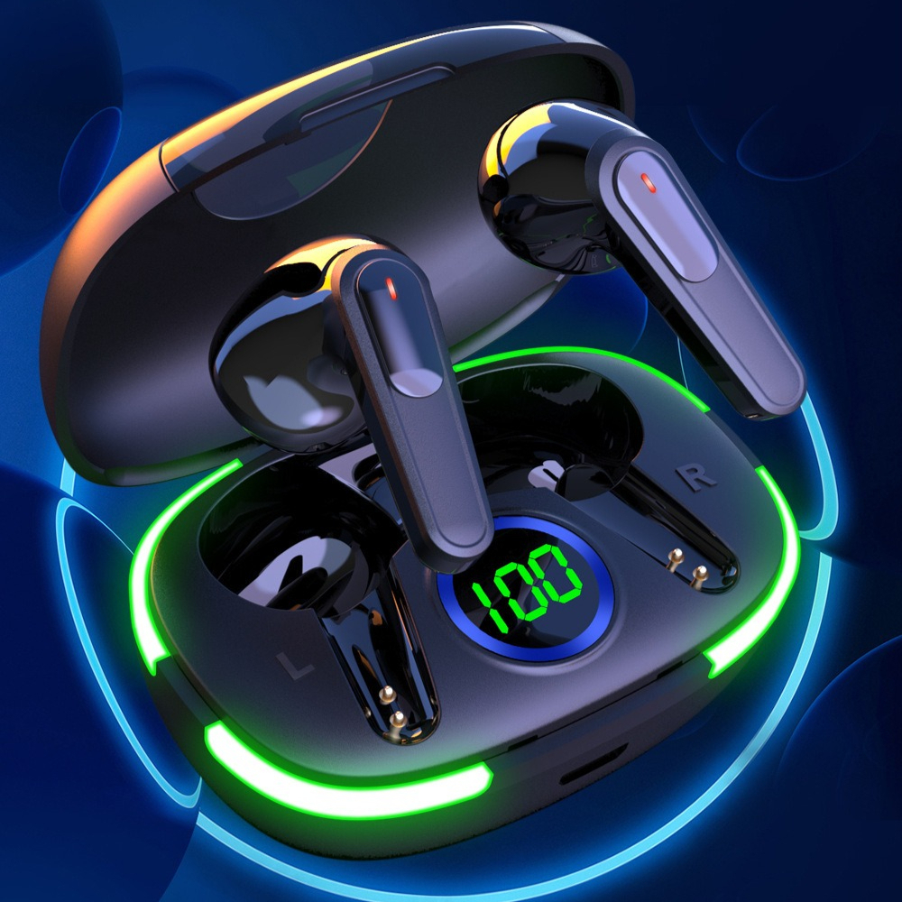 Ultra Light Mini Bluetooth Earbuds with Mic Wireless Noise Isolation for Music and Calls