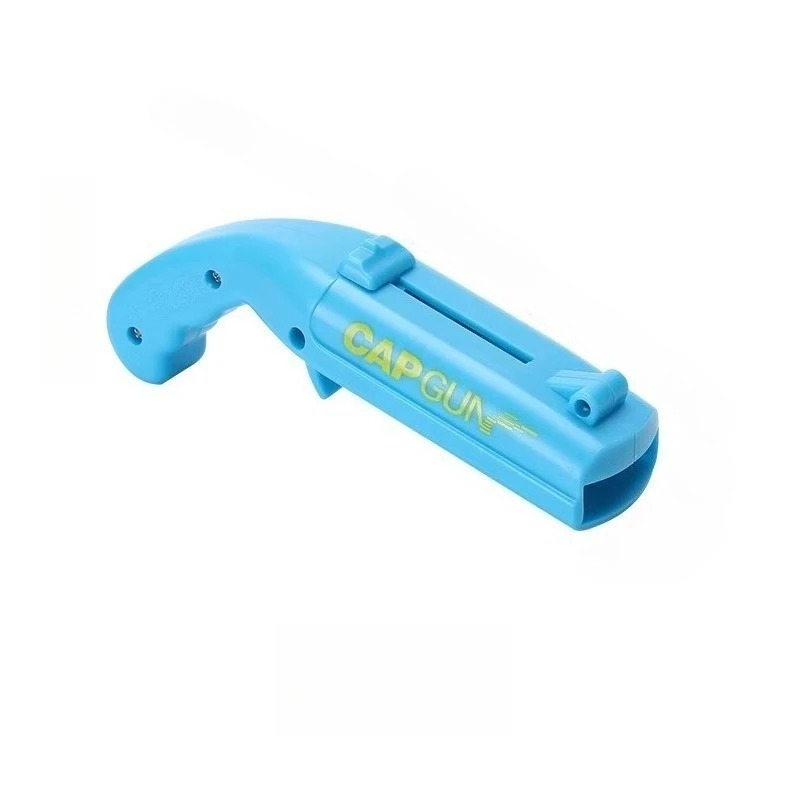 QuickShot Cap Gun Bottle Opener and Bottle Cap Launcher