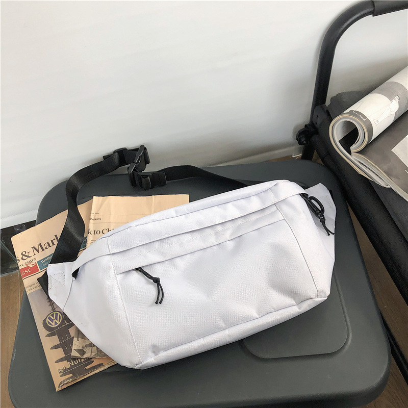 Large Capacity Crossbody Chest Bag Unisex Streetwear Fanny Pack for Travel and Everyday Carry