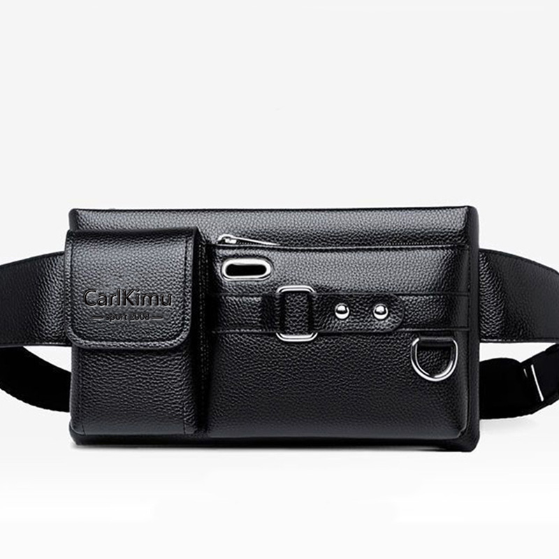 Large Capacity Crossbody Chest Bag Multifunctional Sports Running Waist Pack for Men and Women