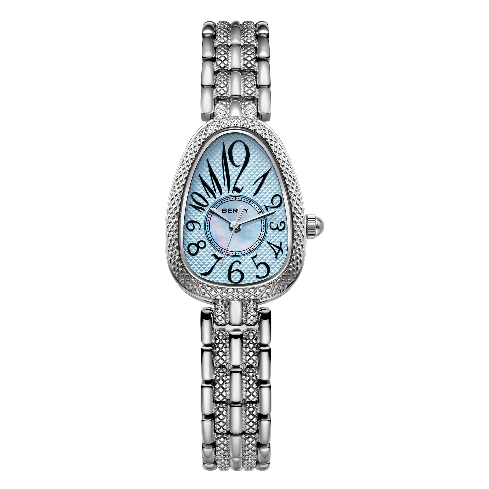 Elegant Womens Snake Watch Stainless Steel Bracelet Quartz Jewelry Watch