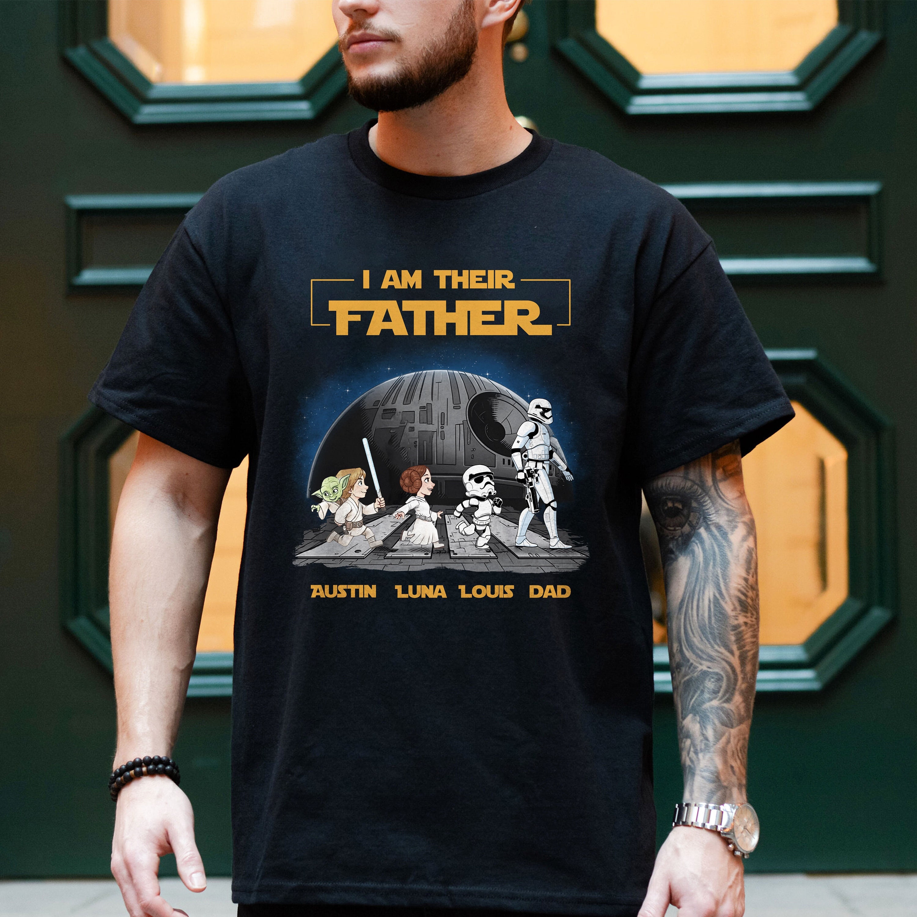 Personalized I Am Their Father Shirt, Custom I Am Their Fath | Inspire ...