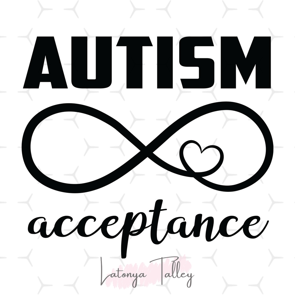 Autism Acceptance Infinity Loop Design PNG | Inspire Uplift
