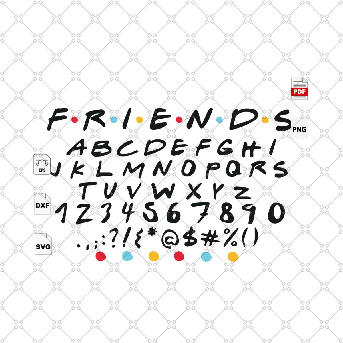 Friends Lettering Easy Friends Font, Friends Alphabet, Friends Letters, Friends Shi | Inspire ...