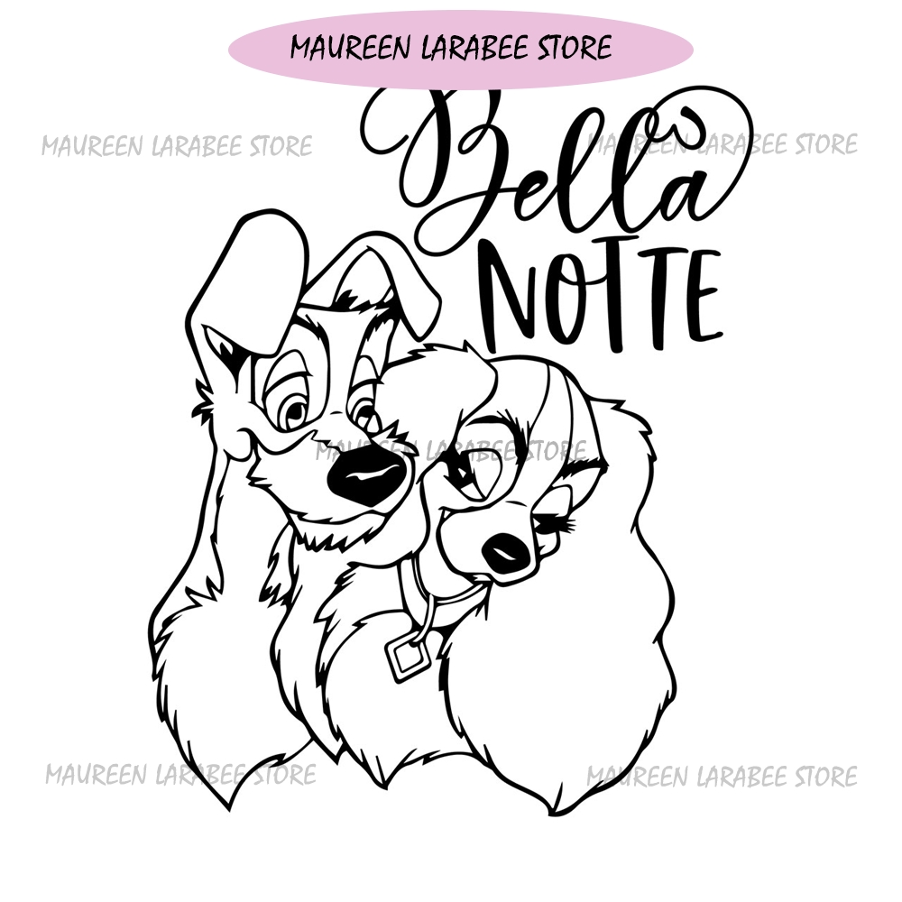 Bella Notte Lady and The Tramp SVG | Inspire Uplift