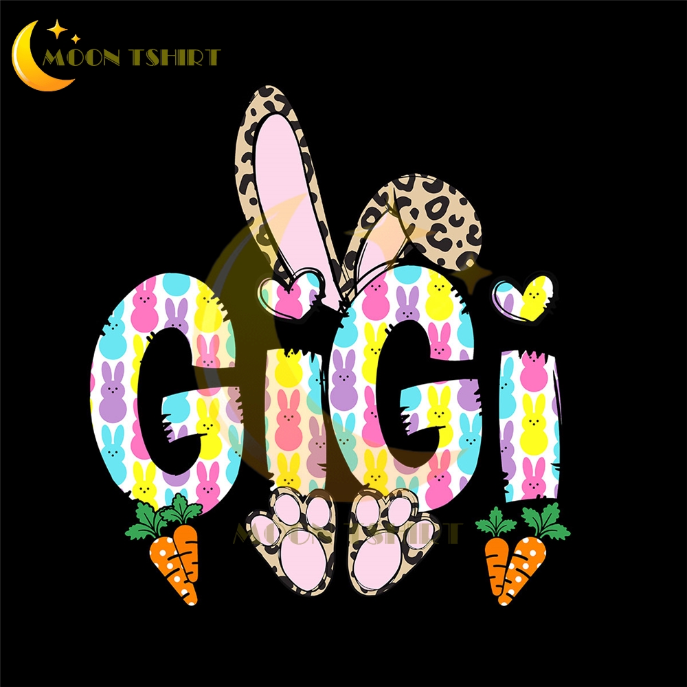 Gigi Bunny Easter Day Leopard Png | Inspire Uplift