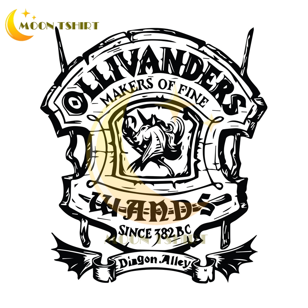 Ollivanders Wands Makers Of Fine Since 382 BC SVG | Inspire Uplift