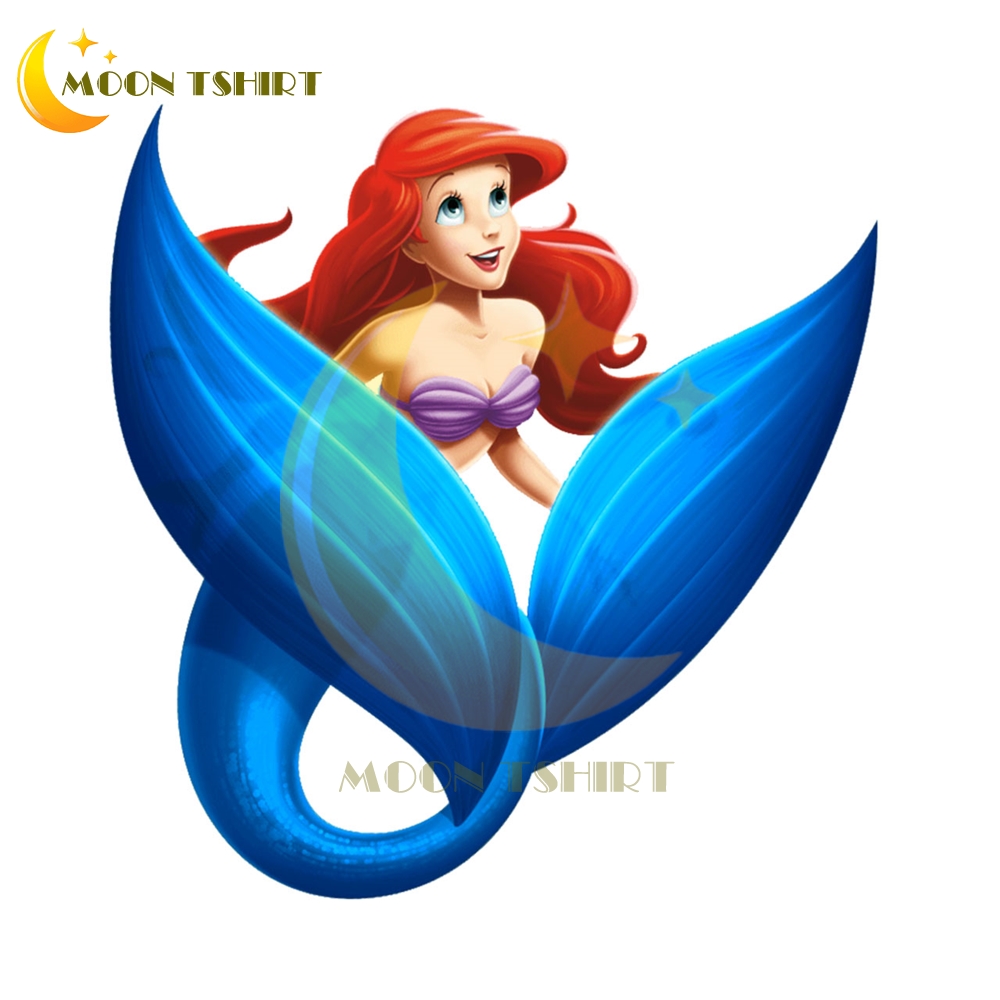 Blue Fish Tail Little Mermaid Ariel PNG | Inspire Uplift
