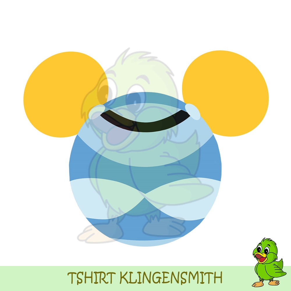 Cinderella Mickey Mouse Head Clipart SVG | Inspire Uplift