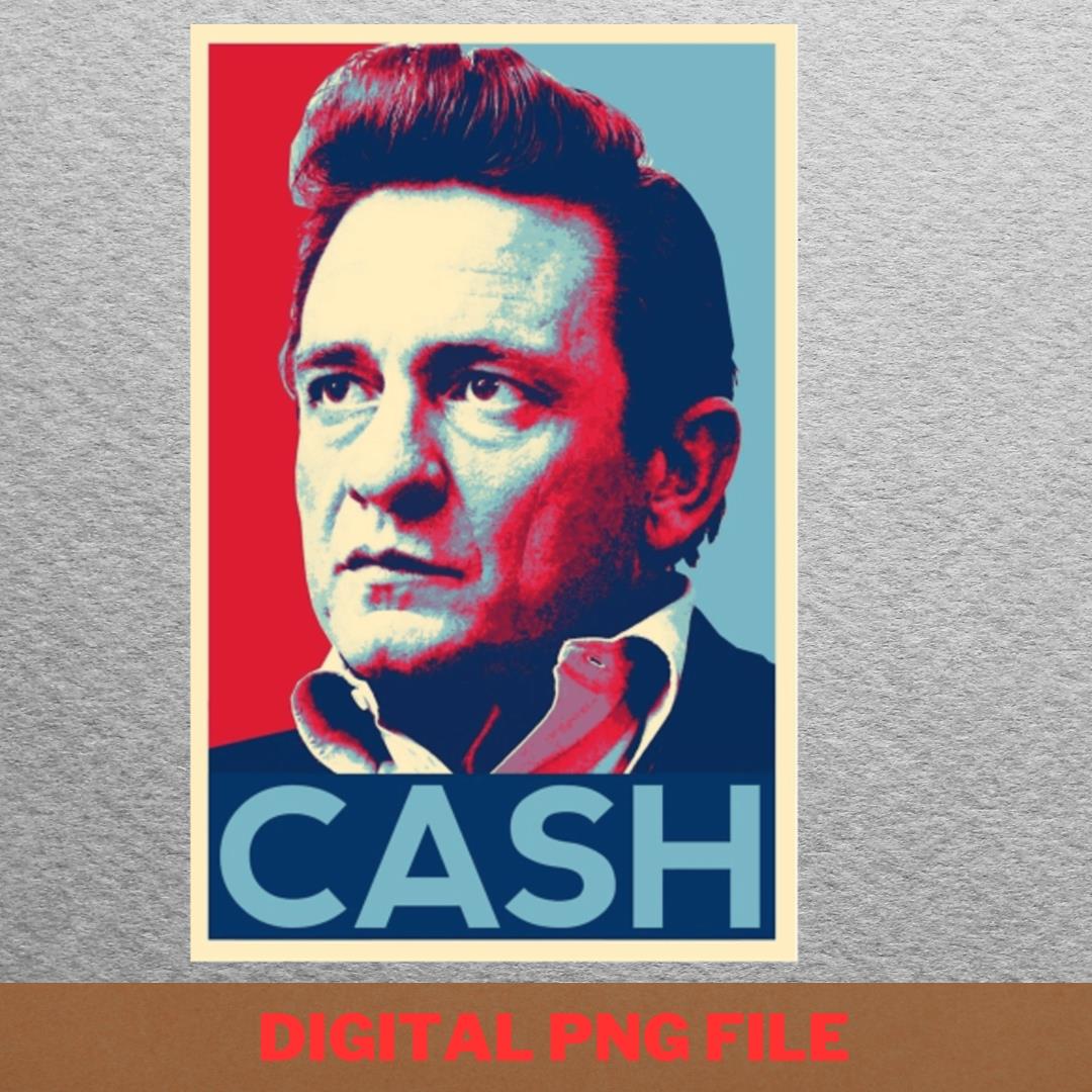 Johnny Cash Rebel PNG, Johnny Cash PNG, Outlaw Country Digit | Inspire ...