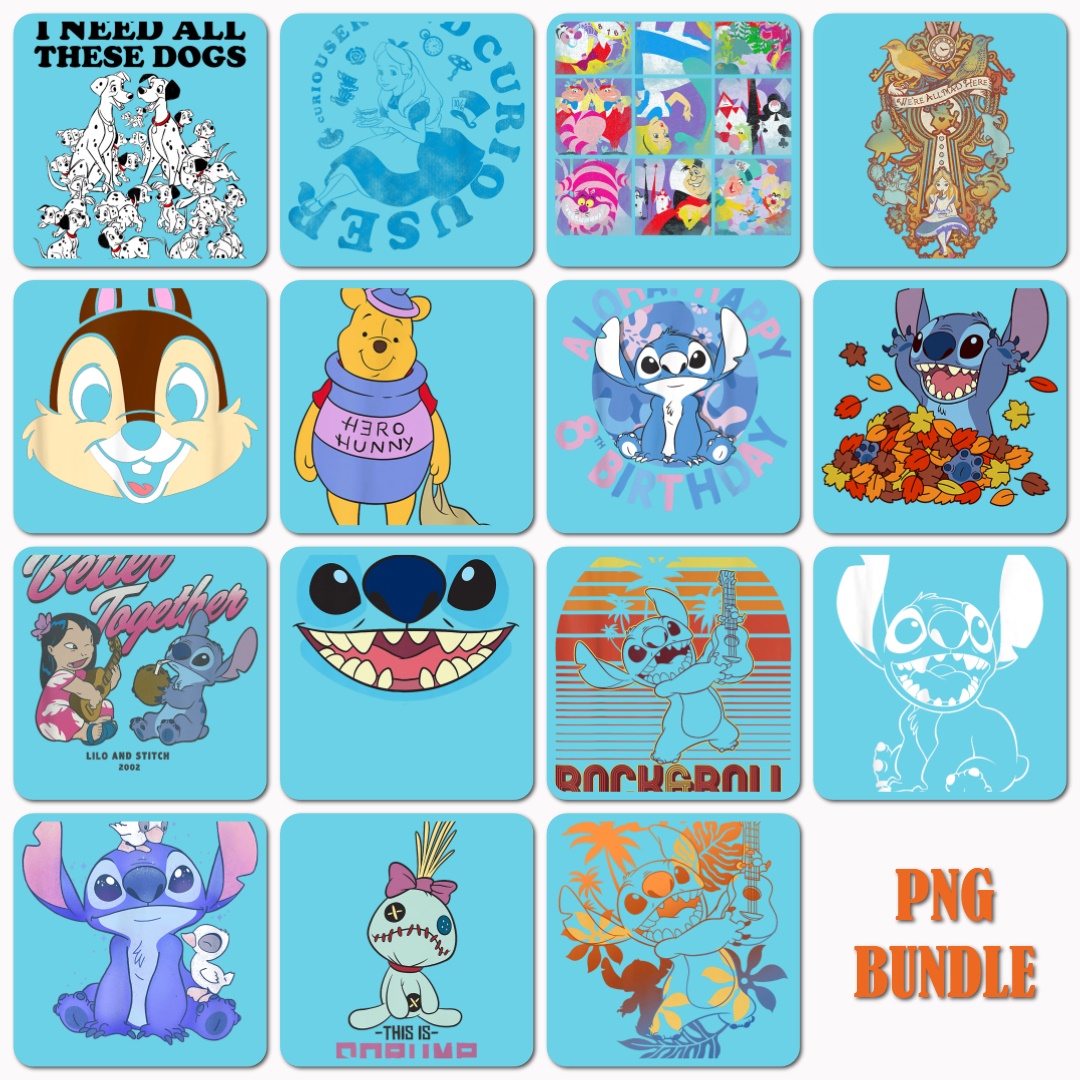 15 Disney Lilo Png Bundle, Disney Lilo Layered Digital File, - Inspire ...