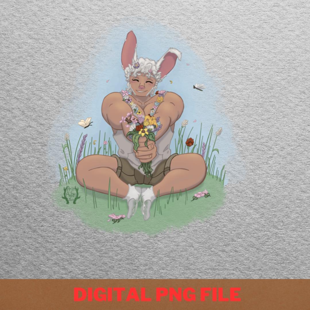Usagi Cosmic Buff Bunny Boy Kemonomimi PNG, Usagi PNG, Sailo | Inspire ...