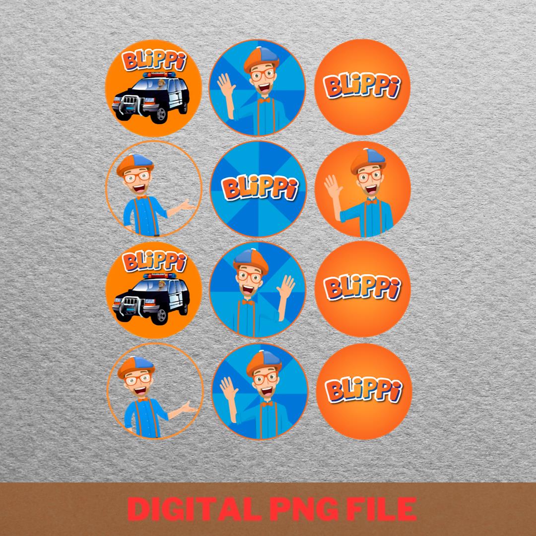 Blippi Birthday Fiesta Fest PNG, Blippi Halloween PNG, Blipp | Inspire ...
