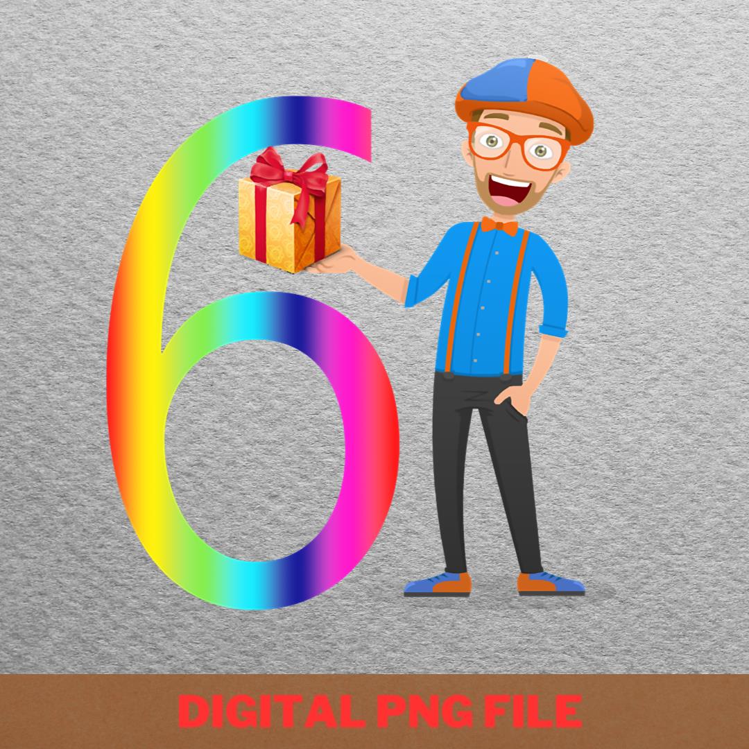 Blippi Birthday Fiesta Frenzy PNG, Blippi Halloween PNG, Bli | Inspire