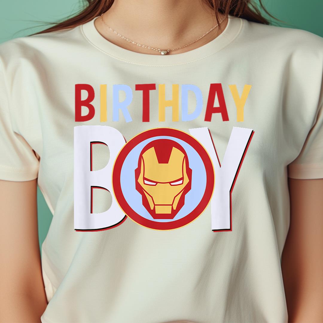 Marvel Avengers Classic Iron Man Birthday Boy PNG, Iron Man - Inspire ...