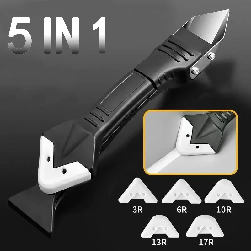 Caulking Tool Kit with Silicone Scraper and Sealant Remover for Smooth Professional Finishes