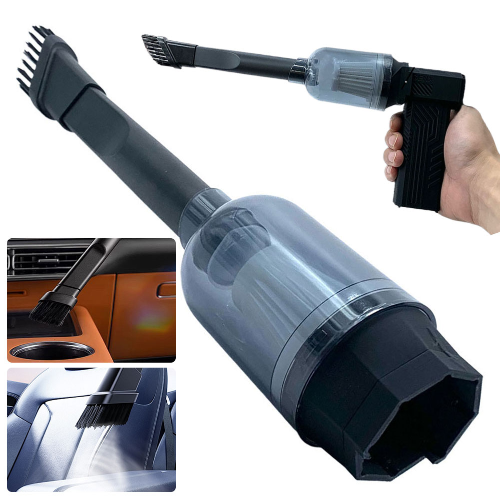 Turbo Fan Nozzle Vacuum Cleaner Attachment for Keyboard, Car & Desktop Cleaning
