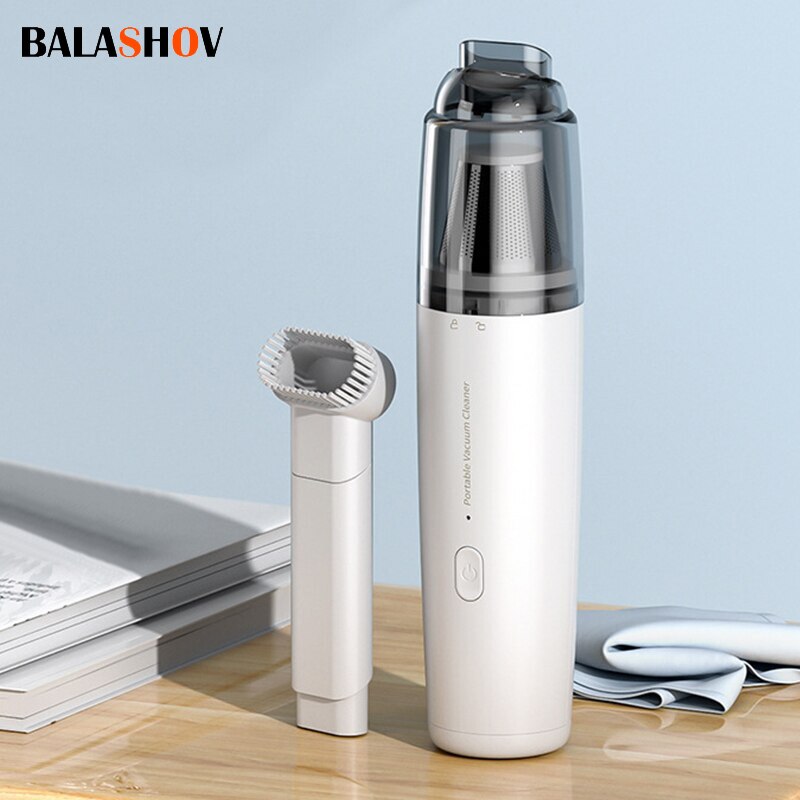 PowerClean Handheld Car Vacuum Cordless Rechargeable Mini Car Vacuum for Car & Home