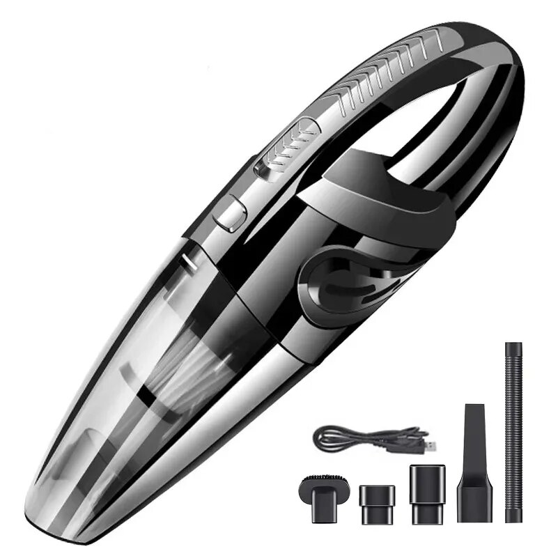PowerClean Wireless Handheld Vacuum Cleaner with Cyclone Suction for Car, Home & Pet Hair
