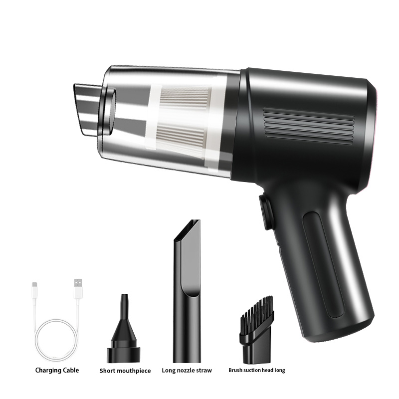 Cordless Car Vacuum Cleaner with High Power Suction and Air Blower for Car Home Office