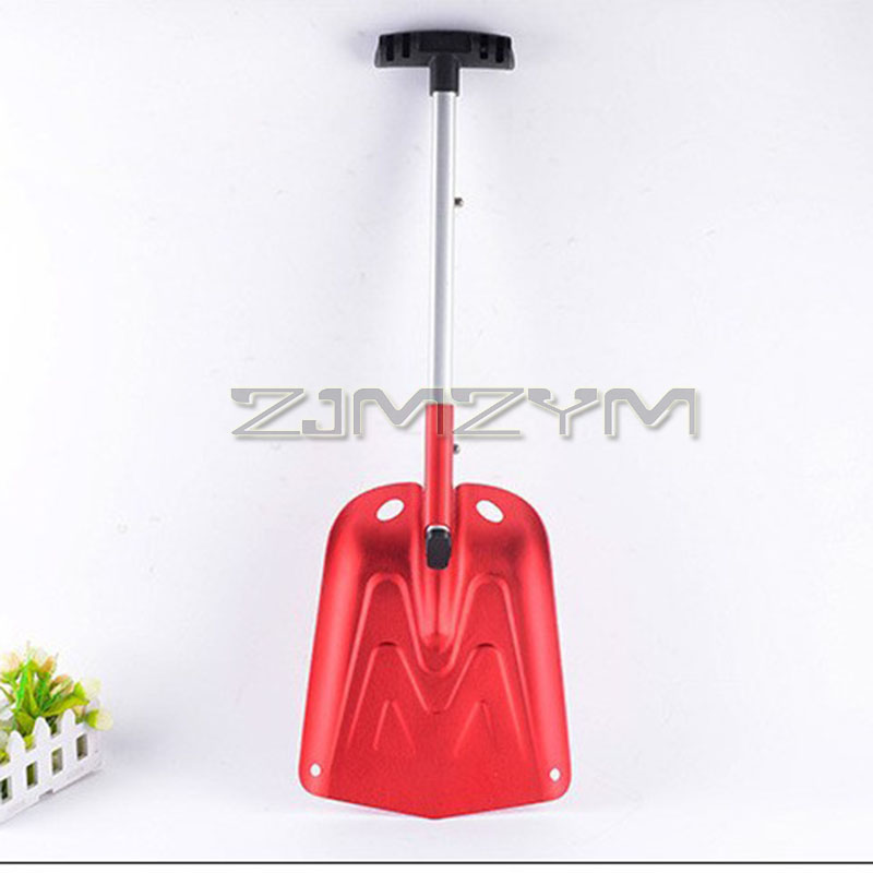 Portable Folding Snow Shovel Lightweight Aluminum Snow Shovel for Car, Camping & Emergency Winter Use