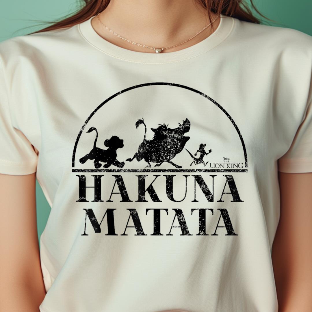 Disney The Lion King Hakuna Matata Simple Text PNG, The Lion | Inspire ...