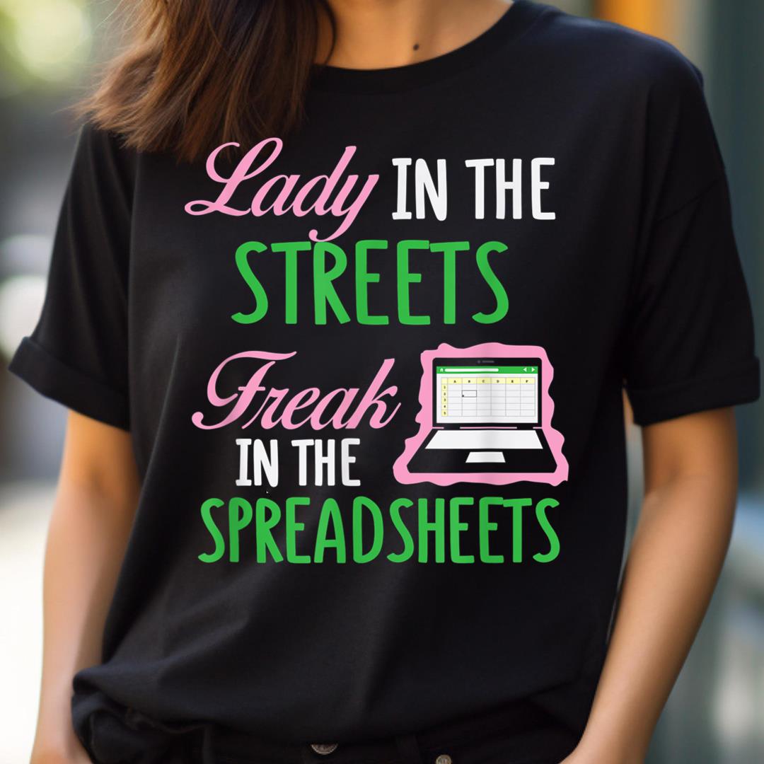 Lady In The Streets Freak In The Spreadsheets Tax PNG, The S Inspire