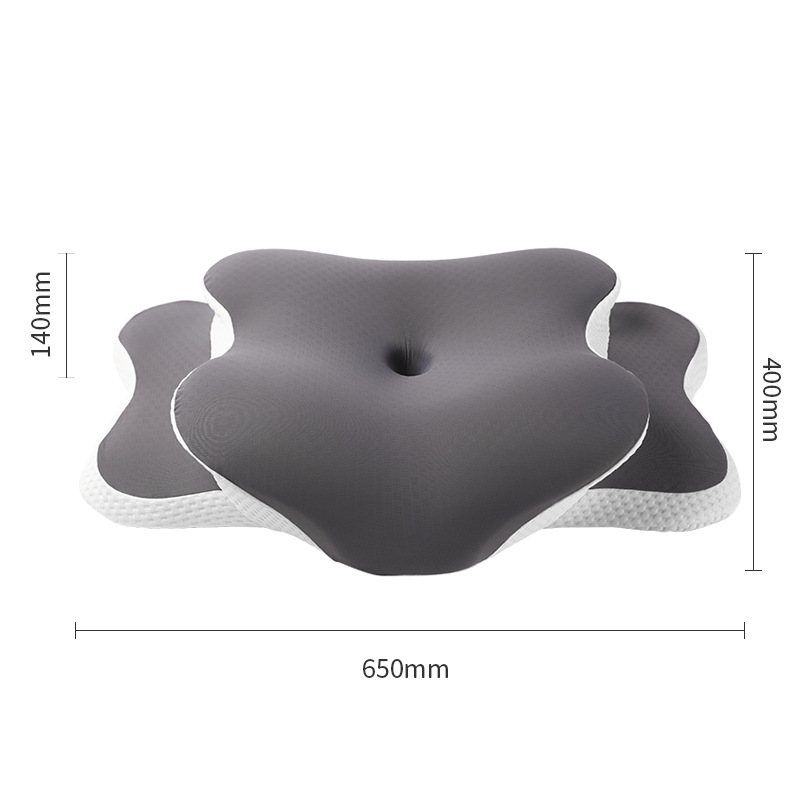 Ergonomic Cervical Pillow Memory Foam Neck Pain Relief Cooling Contour Pillow for Back and Side Sleepers