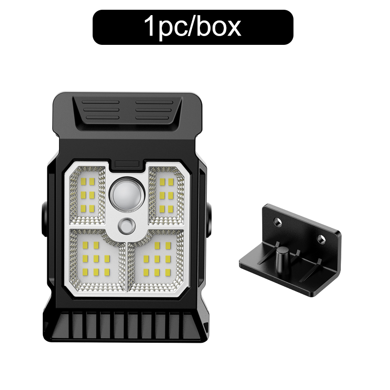 Intelligent Motion Sensor Solar Clip Lamp Waterproof Outdoor Wall Garden Light