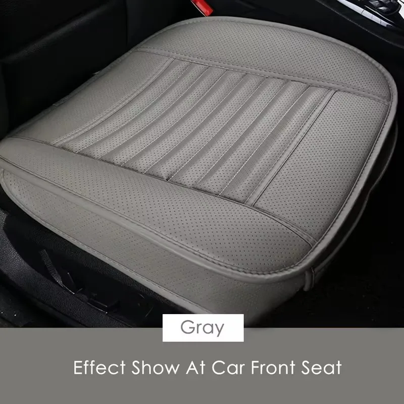 Universal Breathable PU Leather Car Seat Cover Anti Slip Auto Seat Cushion Protector