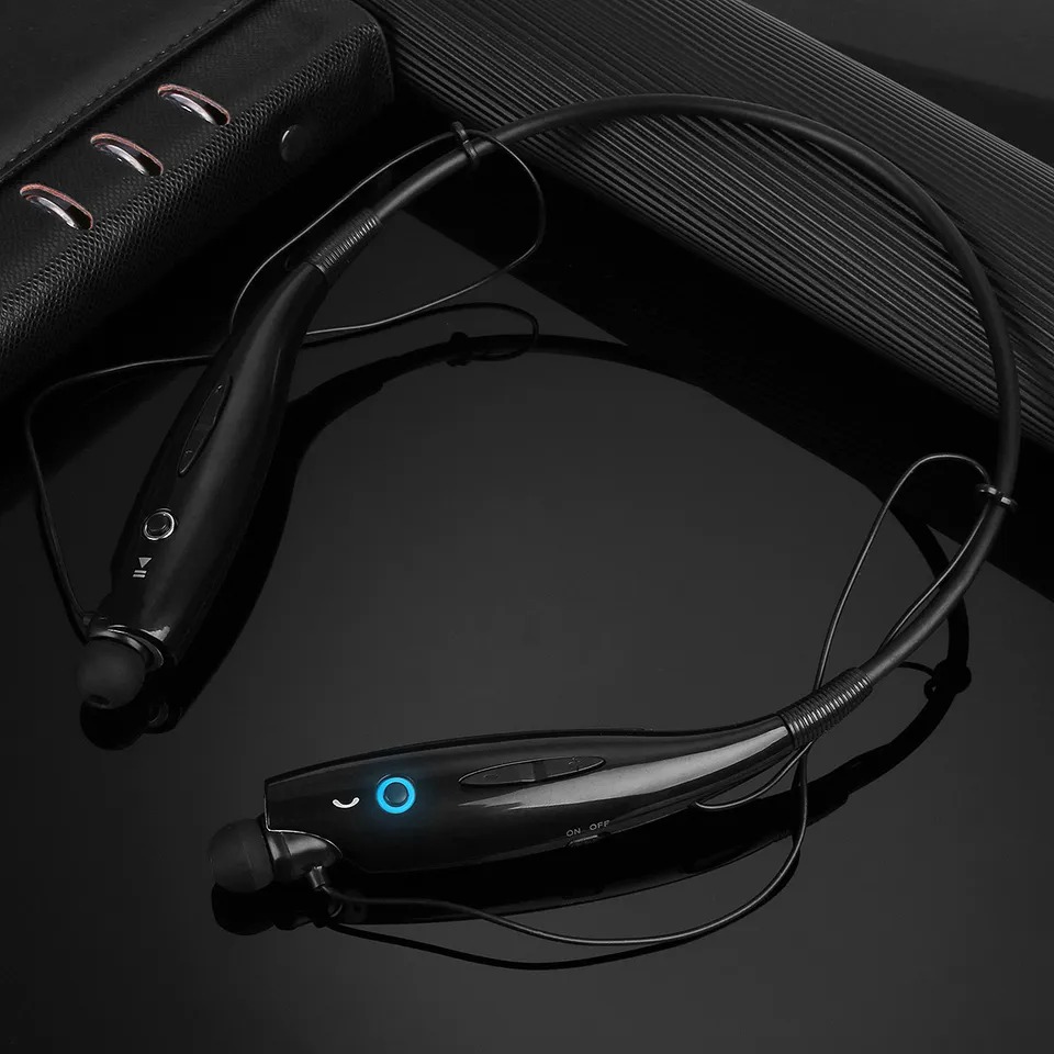 Neckband Wireless Headset Stereo Earbuds Earphone with Mic, Bluetooth Neckband, Durable, Lightweight Wireless Headphones