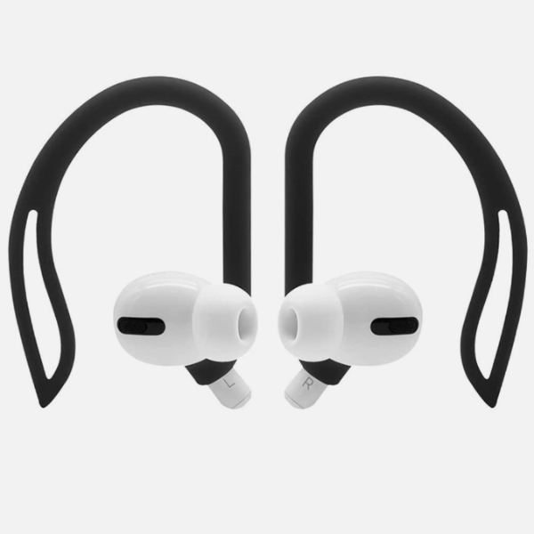 For Apple AirPods 1/2 Pro, TPU Silicone Ear Hooks, Anti-lost Earphone Holder Cover, Secure Fit