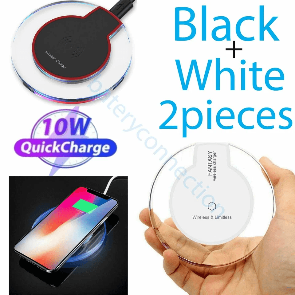 Qi Wireless Charger Pad for iPhone & Samsung | Inspire Uplift