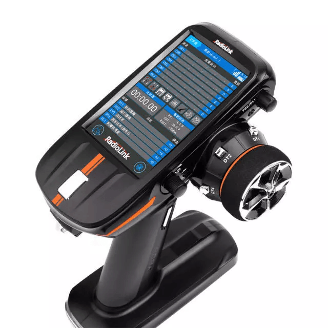 Radiolink RC8X 8 Channel RC Transmitter with R8FG & R4FGM Gyro Receiver and Carrying Case, Long-Range Control for RC car