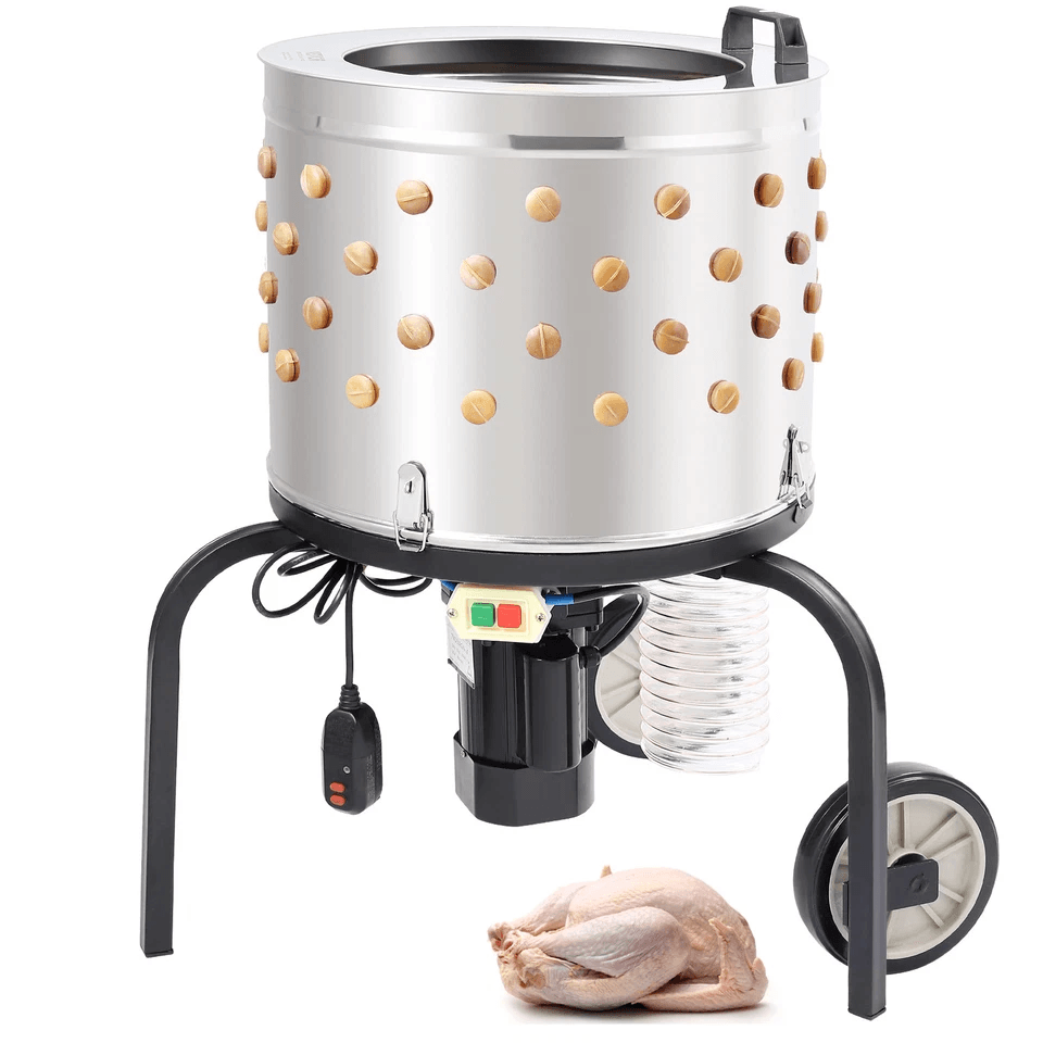 Chicken Plucker Machine – 280RPM Stainless Steel Drum | Inspire Uplift
